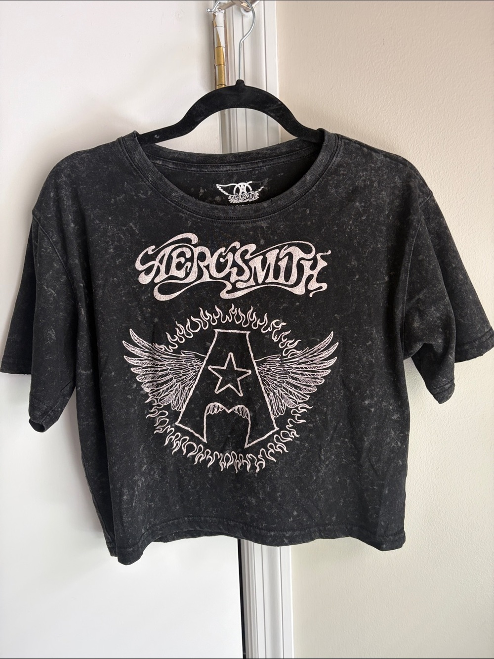 Women’s Cropped Aerosmith Tee